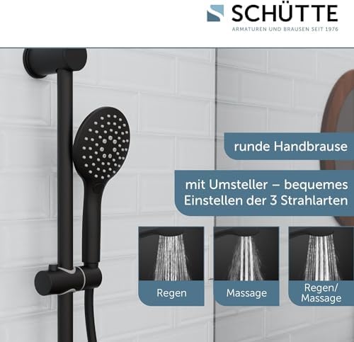 Raven Duschstange und Handbrause