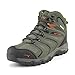 NORTIV 8 Men's Ankle High Waterproof Hiking Boots Outdoor Lightweight Shoes Backpacking Trekking Trails