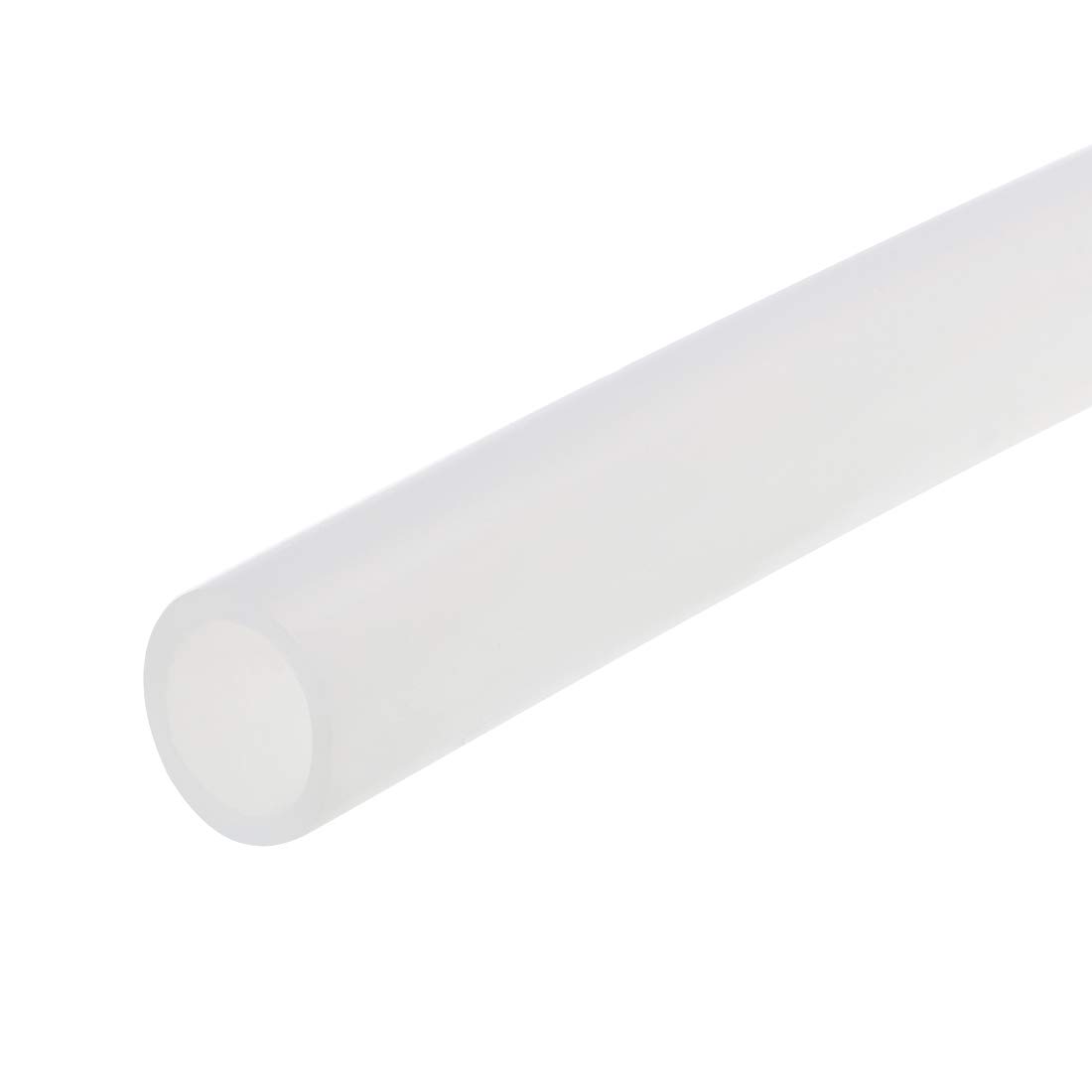 sourcing map Silicone Tubing, 19mm ID x 25mm OD 1.5m Rubber Tube High Temp for Pump Transfer, White