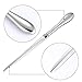 TecUnite 2 Pack Letter Opener Envelope Opener Knife Metal Letter Opening Knife, 9 Inches (Silver Color)