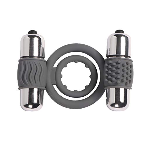 More Ring Bird Vibrating Cock Ring Silicone Dual Penis Ring Longer Harder Stronger Erection Sex Toy for Couple