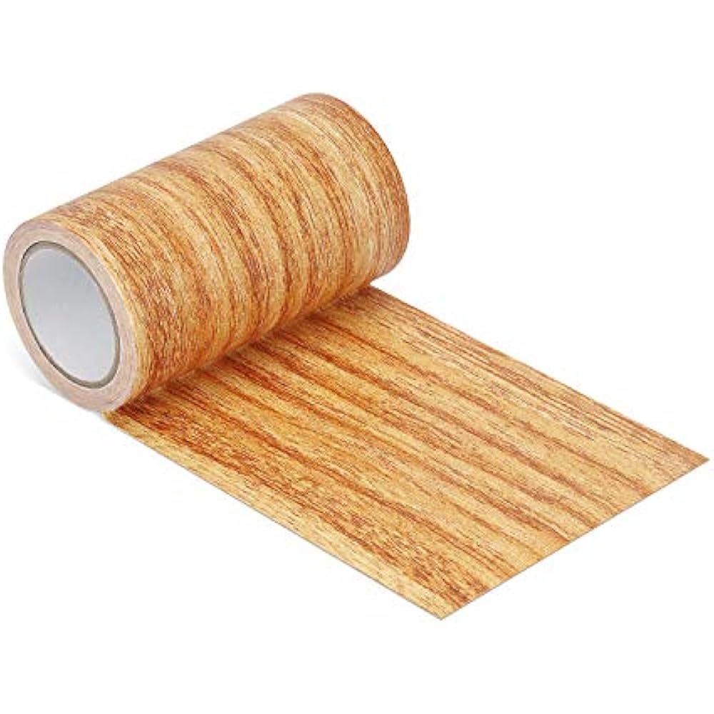 Repair Arts & Crafts Tape Patch 2.4" X15' Wood Textured Adhesive For