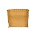 Women's Sexy Off Shoulder Bandeau Strapless Crop Tops Pullover Blouse Tube Cami