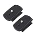 Harwerrel Quick Release Plate QR Plate Replacement for Amazon Basics 60" Tripod Velbon CX-444 CX-888 CX-460 CX-460mini CX-470 CX-570 CX-690 DF-50 Sony VCT-D580RM VCT-D680RM VCT-R640 (Pack of 2)