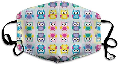 zhigang Girl Owls GUOER Mask Can Be Washed Reusable Mask One Size Multiple Colors