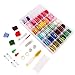 Mlife Embroidery Floss with Organizer Storage Box - 156Pcs Embroidery Kit Includes 100 Skeins Rainbow Color Embroidery Threads, Friendship Bracelets String with 56 Pieces Cross Stitch Tools