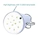 LISOPO 22LED Solar Remote Control Lights,Portable Outdoor Solar Lamp Hooking Garden Camp Emergency Lighting Chandelier