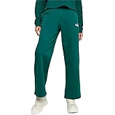 Puma Womens Essentials Straight Leg Fleece Sweatpants