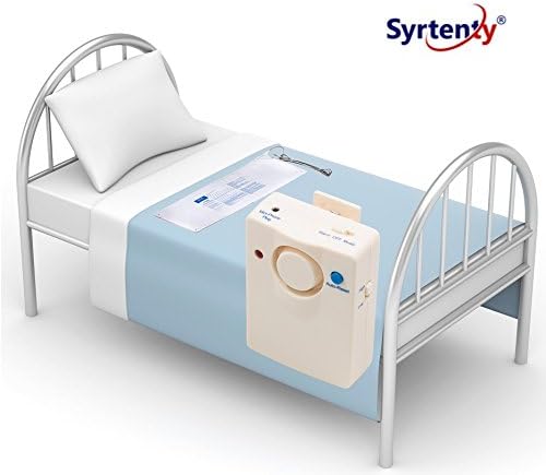Bed Alarm and Long Term Sensor Pad - Fall Prevention Bed Alarms for Elderly - Bed Exit Alarm - Bed Pad Alarm - Caregiver - Fall Risk Management - Weight Sensor Pad - Alarm or Music Alert