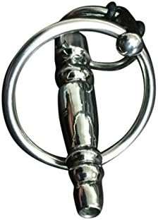 The Bondage Locker Penis Plug with Glans Ring and Textured Shaft, 50 mm - Image 3