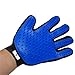 New Improved 2 in 1 Pet Grooming Glove Hair Removal Deshedding, Massage and Bathing Brush Long Short Fur For Dogs, Cats, Horses