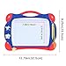 Magnetic Drawing Board Toy for Preschooler, Magna Doodles Drawing Writing Sketching Pad with 3 Stamps, Non-Toxic Colorful Erasable Sketching Pad Tablet for Toddler Kids