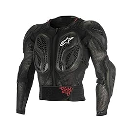 Alpinestars BIONIC ACTION Jacket: BLACK RED: XL