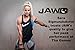 JAW Pull-Up Hand Grips (Silver/Black, Large)