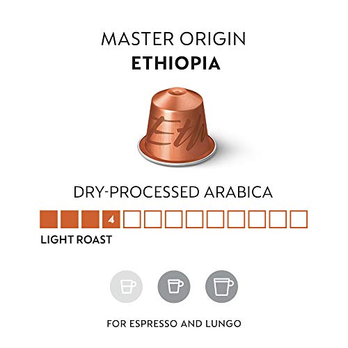 Nespresso OriginalLine Capsules Master Origins Ethiopia 50 Capsules