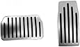 Topfit Topfit Non-Slip Performance Foot Pedal Pads for Model S and Model X, Auto Aluminum Pedal Covers(A Set of 2)