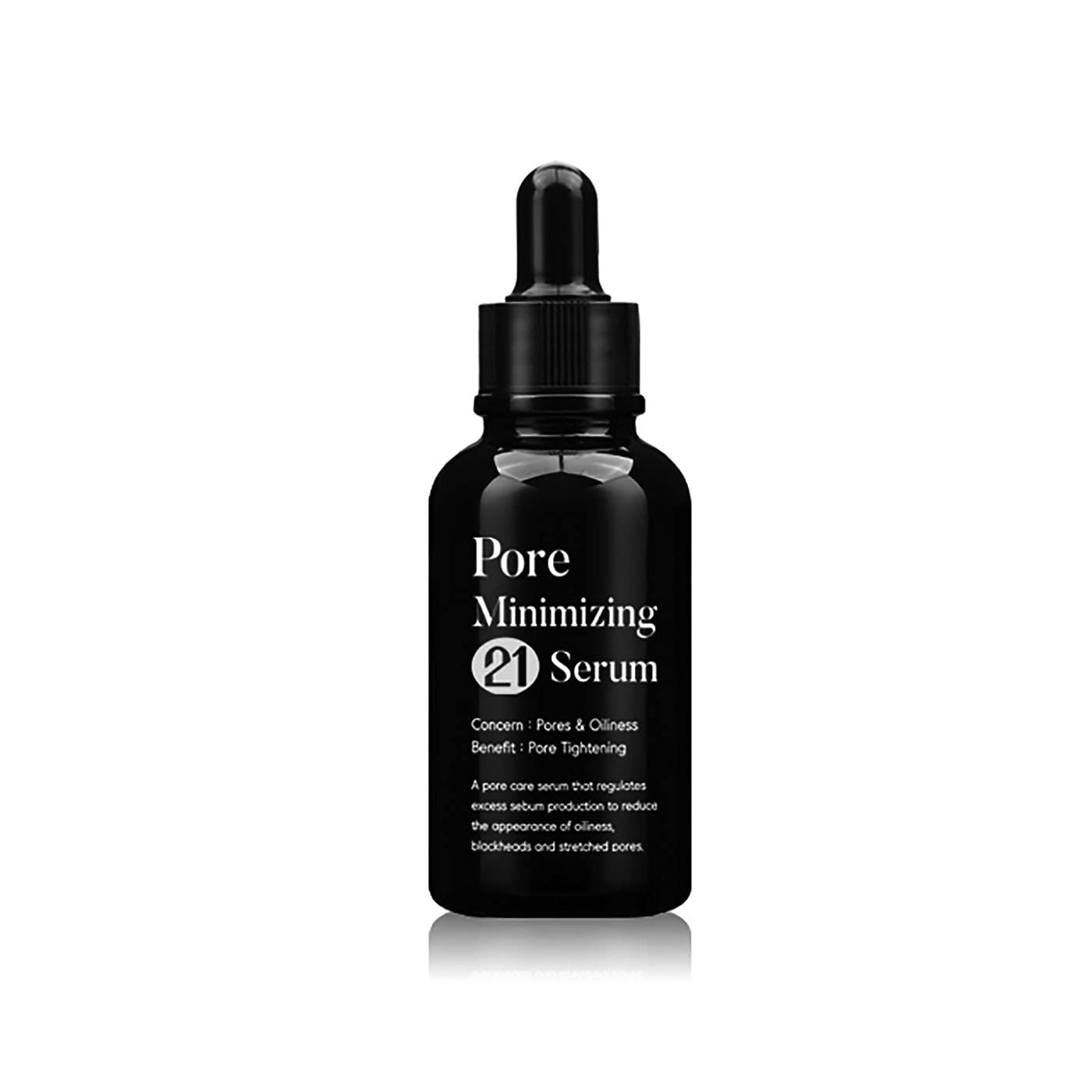 TIAM Pore Minimizing 21 Serum - Pore Refiner Niacinamide Serum for Face | Oil-Busting Hydrating Serum | Pore Tightening Serum for Enlarged Pores | Skin-smoothing Pore Minimizer Serum (1.35 fl oz)