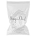 6 Pair of Stainless Steel Handmade Bra Underwire Replacement - White, C Cup