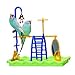 JW Pet Company Activitoys Play Gym Bird Toy, 12'' length x 8'' width x 11.5'' height (31040)