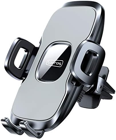 TORRAS Air Vent Cell Cellphone Holder for Automobile, Common Automobile Cellphone Holder Mount [2020 Enhanced Clip] Appropriate with iPhone 12 11 Professional Max X XR 8 SE, Samsung Galaxy S20+Extremely S10 S9/Observe 20 10 Plus