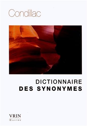 Dictionnaire des synonymes