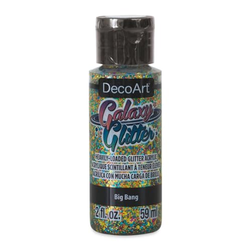 Deco Art DecoArt Galaxy Glitter Acrylic Paint 2oz-Big Bang-Multi at Amazon
