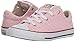 Converse Girl's Madison Star Perforated Low Top Sneaker, Cherry Blossom/Driftwood/White, 12 M US Little Kid