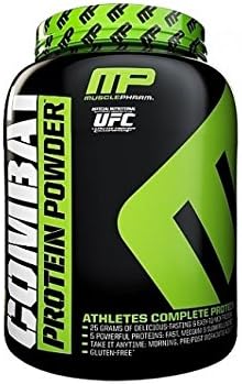 Muscle Pharm - Combat Advanced Time Release Protein Powder Cookies 'N Cream - 4 lbs.