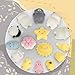 Lumiparty Squishiy Toys, Mini Mochi Squishies 20 PCS Cute Animals Sets Relief Stress Toys for Adults, Kids Youths Mini Soft Squeeze Favors Birthday Party Gift