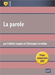 La  Parole, Leçon philosophique, prépas commerciales