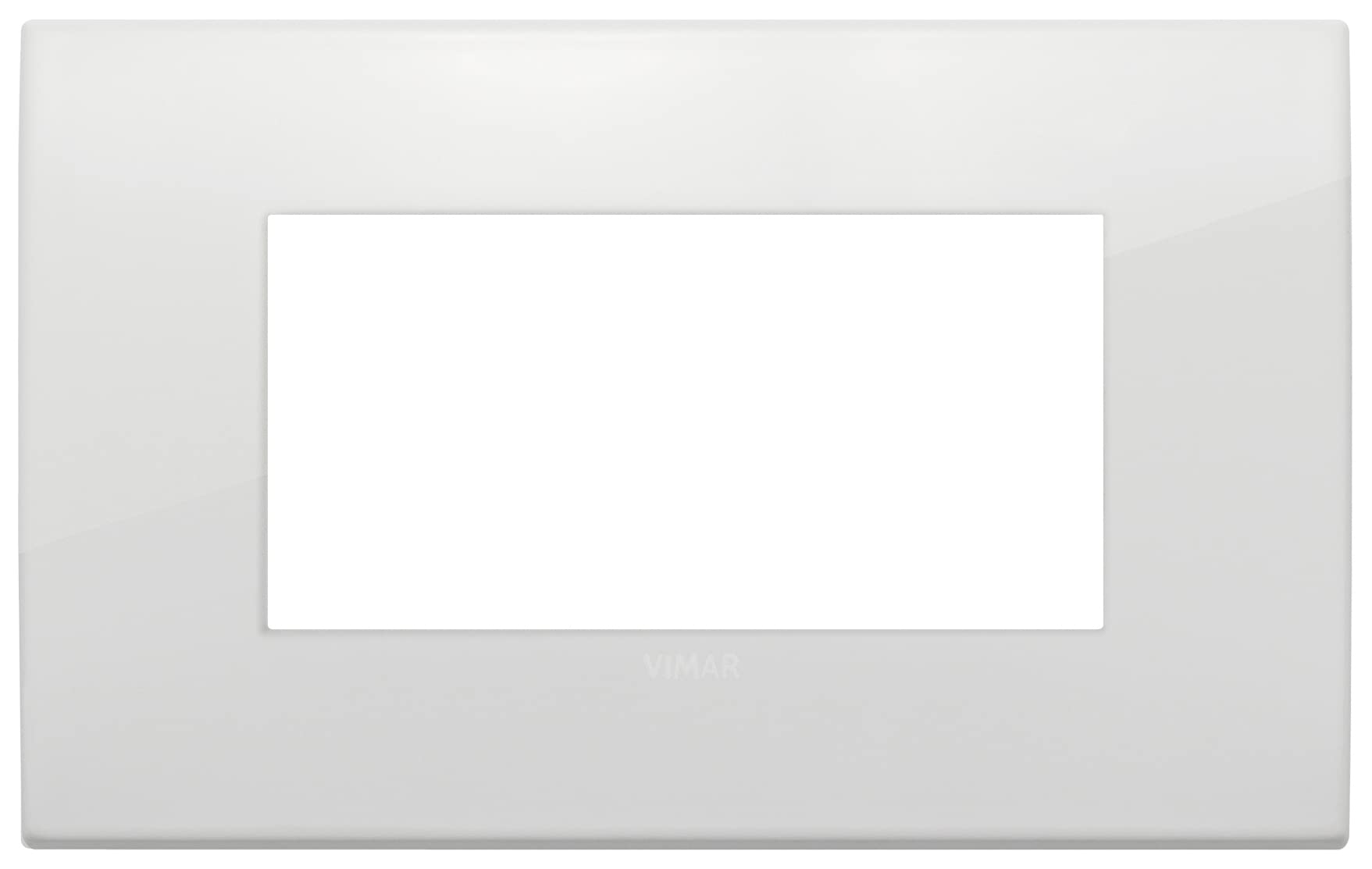 Vimar 19954.26 Arké fit Plate 4 modules, Metal, Polar matt