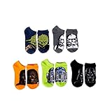 Disney's Star Wars The Force Awakens No Show Socks Little Kid 6 Pack - Size 11-1