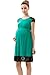 Momo Maternity Lace Insert Skater Dress