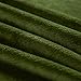 MERRYLIFE Green Throw Blanket Decorative Ultra-Plush | Soft Colorful Couch Chair Travel Blanket Throw | (50