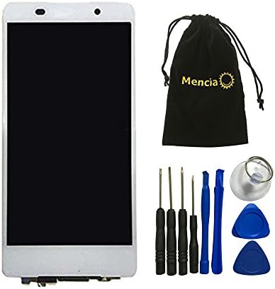 Mencia Replacement Lcd Display Screen Touch Digitizer For Sony Xperia Z5 E6603 E6633 E6653 E6683 With Tools White