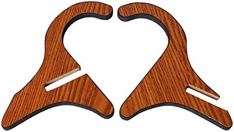AFFECO Portable Wooden Holder Stand Collapsible Stand Rack for Kalimba Thumb Piano