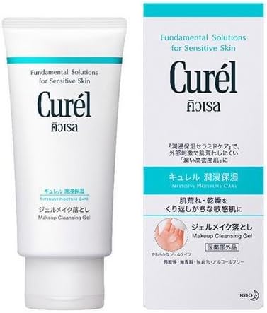 Curel INTENSIVE MOISTURE CARE Makeup Cleansing Gel for Sensitive Skin 130g