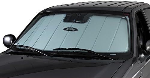 Uvs100 Heat Shield Custom Sunscreen W/Oval Logo Window Shade Ford F-150