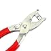 Wisehands Brass Eyelets and Setting Pliers Kit - Shoes Belts Bags Leather Fabric Vinyl - 100pcs Eyelets 4.5mm