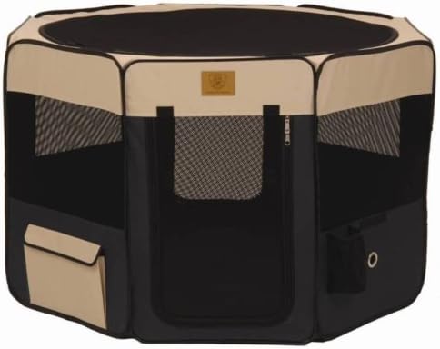 Prc Playpen Soft Side 29x19x17 by Precision Pet