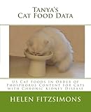 Tanya's Cat Food Data: US Foods in Order of