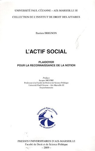 L' actif social
