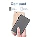 Polanfo M50000 Portable Power Bank 12000mAh External Battery Charger, Ultra Slim Design with 2 USB Ports for iPhone7 Plus 6s 6 Plus, iPad, Samsung Galaxy and More -Gray