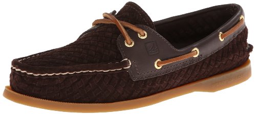 sperry woven boat shoes