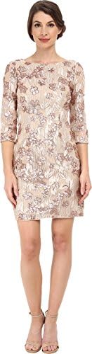 vince camuto gold sequin dress Vince Camuto Size 8 Gold Sequin Shift Dress