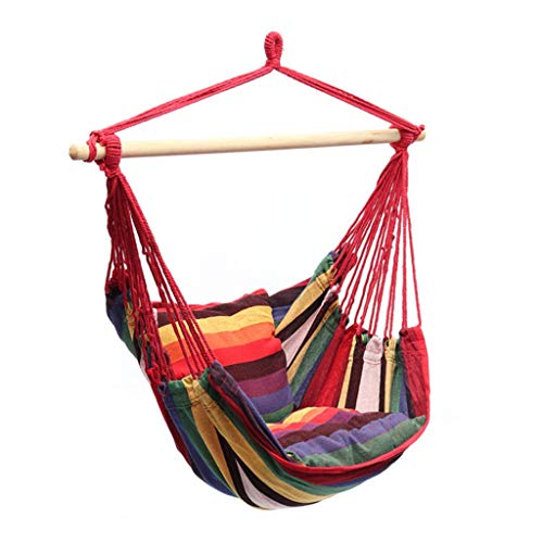 Porch Swinging Chair Hanging Chairs Outdoor Colorful Stripes Egg Chair