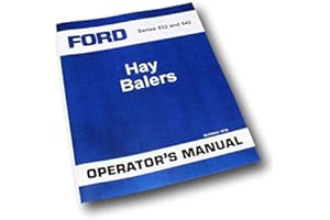 SUNDEER Operators Manual for Ford Series 532 542 Baler Owners Book