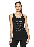 Gaiam Women's Graphic Active Crewneck Tank Top - Yoga Shirt for Women