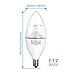 SHINE HAI 40W Equivalent Candelabra LED Light Bulbs, 3000K Warm White B11 LED Light Bulbs, E12 Candelabra Base, Pack of 6
