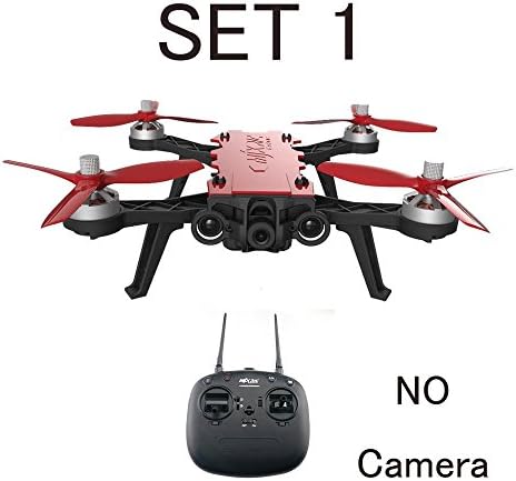 Drone With Camera Live Video FPV Drone With Goggles,Amazingbuy - MJX Bugs 8 Pro B8pro 5.8G 720P 4CH Brushless Motor Angle/Acro Mode Switch High Speed RC Racing Helicopter Quadcopter (SET 1)